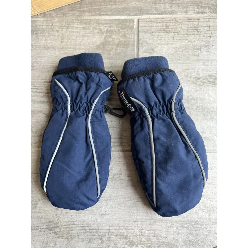 Baby Gap Boys Toddler Warmest Mitten Fleece Lined Winter Waterproof M/L 4-5 Year